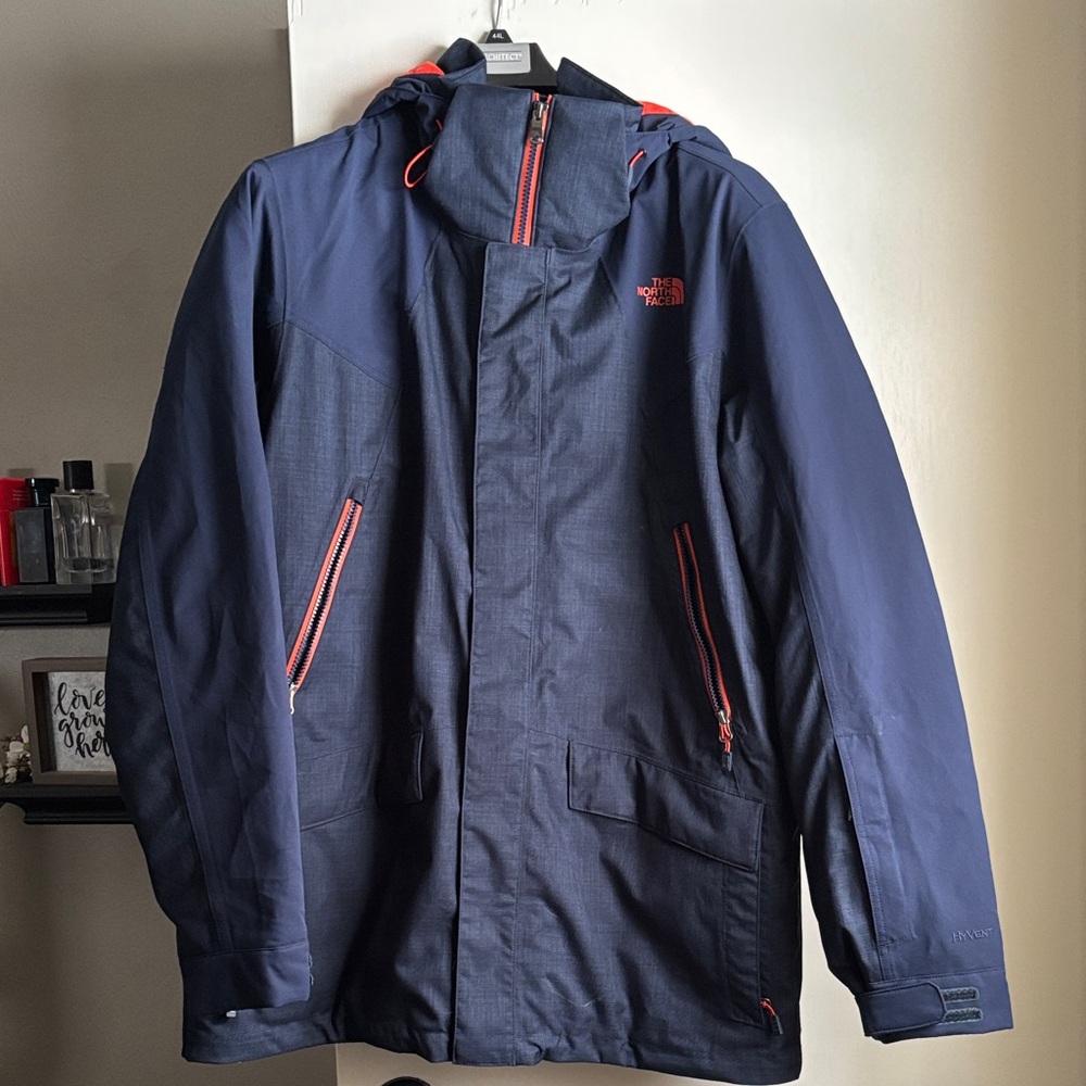 The North Face Men's Dark Blue Ski Jacket